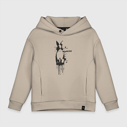 Детское худи оверсайз Banksy bunny