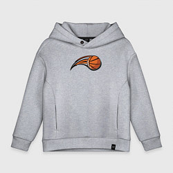 Детское худи оверсайз Basketball shot