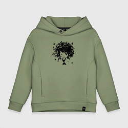 Детское худи оверсайз Милая весенняя девчонка