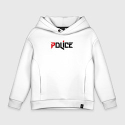 Детское худи оверсайз Police