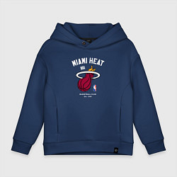 Детское худи оверсайз Майами Хит - НБА