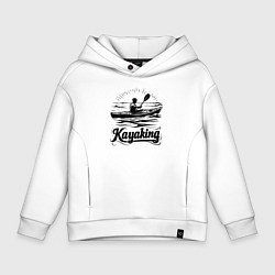 Детское худи оверсайз Каякинг на рассвете