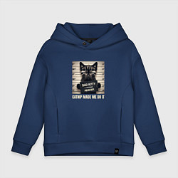 Детское худи оверсайз Bad Kitty