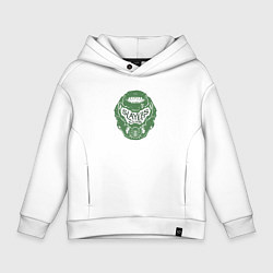 Детское худи оверсайз Doom slayer logo