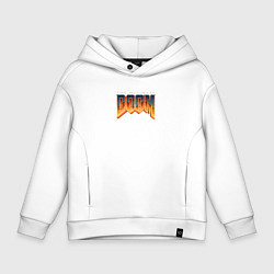 Детское худи оверсайз Doom ultimate logo