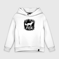 Детское худи оверсайз Лис в лесу