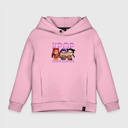 Детское худи оверсайз Кей-поп-охотницы на демонов чиби