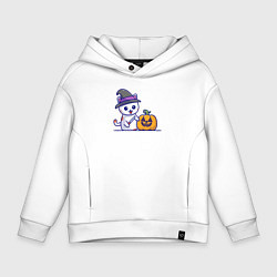Детское худи оверсайз Cat pumpkin