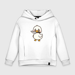 Детское худи оверсайз Утенок с ножом