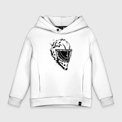 Детское худи оверсайз Черная вратарская маска