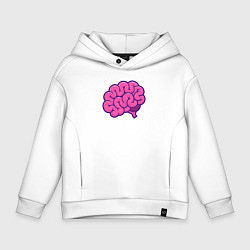 Детское худи оверсайз Pinky brain