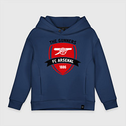 Детское худи оверсайз FC Arsenal: The Gunners