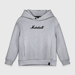 Детское худи оверсайз Marshall logo