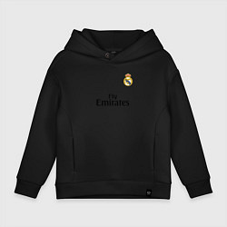 Детское худи оверсайз Real Madrid: Fly Emirates