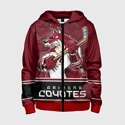 Детская толстовка на молнии Arizona Coyotes