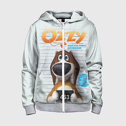 Детская толстовка на молнии Ozzy Dog