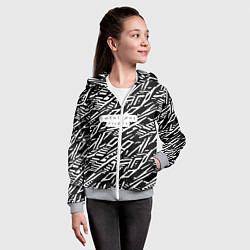 Толстовка на молнии детская Twenty One Pilots: Pattern, цвет: 3D-меланж — фото 2
