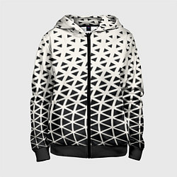Детская толстовка на молнии Необычный узор