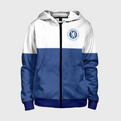 Детская толстовка на молнии Chelsea FC: Light Blue