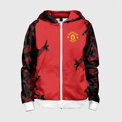 Детская толстовка на молнии FC Manchester United: Red Original