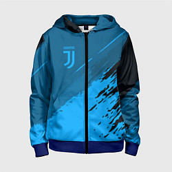 Детская толстовка на молнии FC Juventus: Blue Original