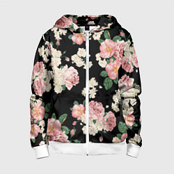 Детская толстовка на молнии Floral Pattern