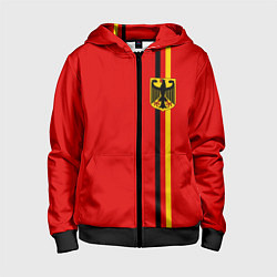 Детская толстовка на молнии Германия