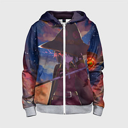 Детская толстовка на молнии KonoSuba