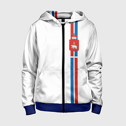 Детская толстовка на молнии Пермский край