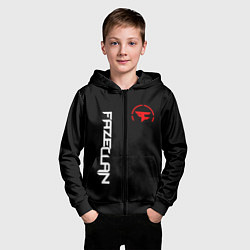 Толстовка на молнии детская FaZe Clan: E-Sports, цвет: 3D-черный — фото 2