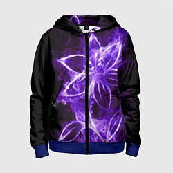 Детская толстовка на молнии Цветок Тьмы