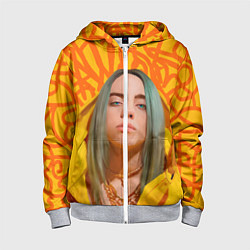 Детская толстовка на молнии Billie Eilish