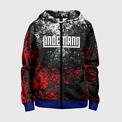 Детская толстовка на молнии LINDEMANN: Colour Splash