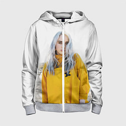 Детская толстовка на молнии BILLIE EILISH