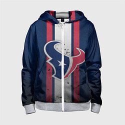 Детская толстовка на молнии Хьюстон Тексанс