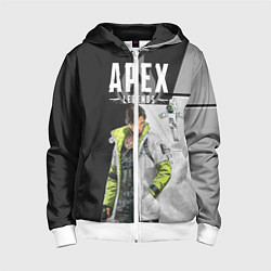 Детская толстовка на молнии Apex Legends