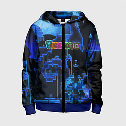 Детская толстовка на молнии Terraria