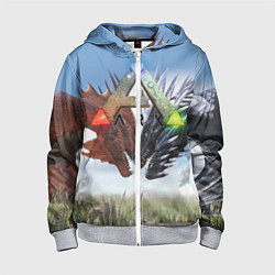 Детская толстовка на молнии Ark Survival Evolved