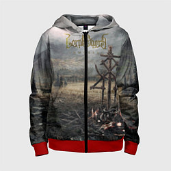 Толстовка на молнии детская Lorna Shore - Immortal, цвет: 3D-красный