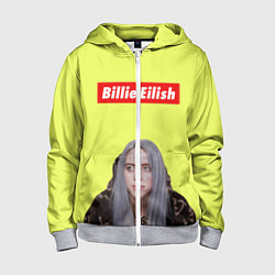 Детская толстовка на молнии BILLIE EILISH