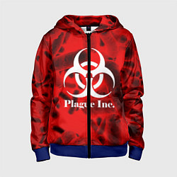 Детская толстовка на молнии PLAGUE INC