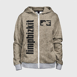 Детская толстовка на молнии LIMP BIZKIT
