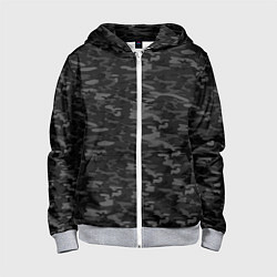 Детская толстовка на молнии ГОРОДСКОЙ КАМУФЛЯЖ