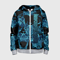 Детская толстовка на молнии Iron Maiden