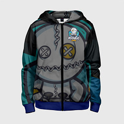 Детская толстовка на молнии Форма Voodoo Gamer