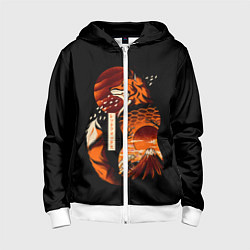 Детская толстовка на молнии JAPAN FOX