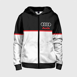 Детская толстовка на молнии AUDI SPORT