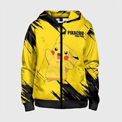 Детская толстовка на молнии PIKACHU: PIKA PIKA