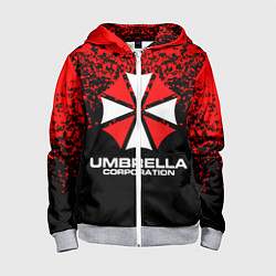 Детская толстовка на молнии Umbrella Corporation