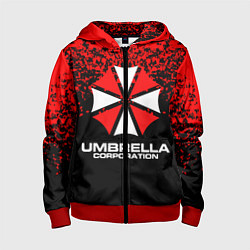 Детская толстовка на молнии Umbrella Corporation